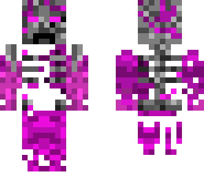 complete skeleton ghost herobrine