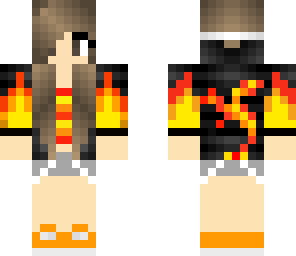 edited fire girl