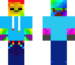 rainbow zombie
