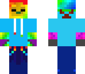 rainbow zombie