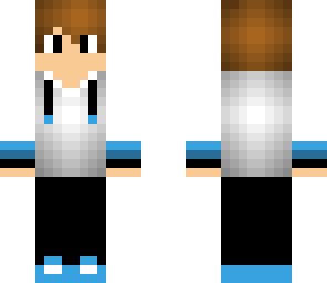 cool blue boy skin