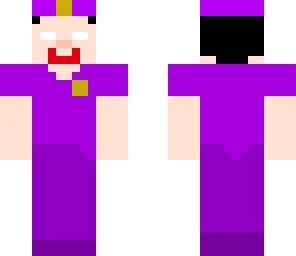 el hombre morado