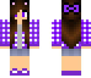 purple plaid