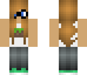 minecraft girl cookie