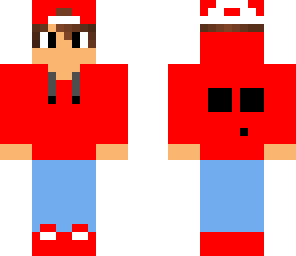slime jacket dude red