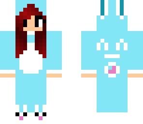 blue bunny girl