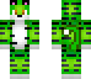 skin kawaii green