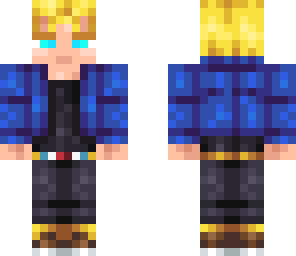 trunks ss blue eyes