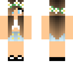 flower crown girl