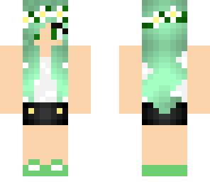 green girl