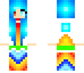 fire and ice girl