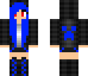 the blue girl 