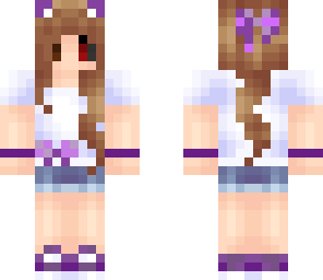 robot ponytail girl