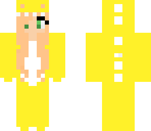 yellow dino girl
