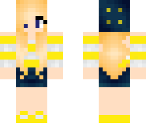 yellow sweater girl