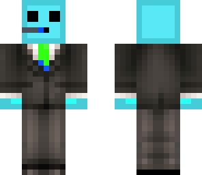 blue slime guy