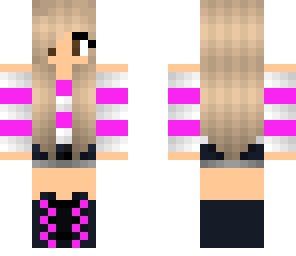 cute pink girl