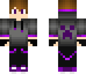 purple cool guy