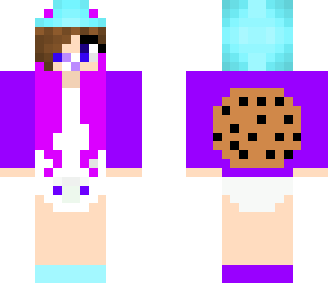 purple cookie monster baby girl