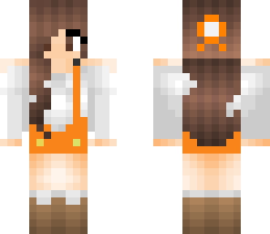 orange farmer girl