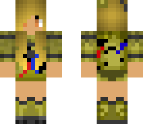 human female spring-trap