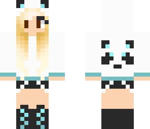 blue panda