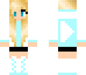 blue youtube girl