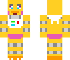 real and cute toy chica skin