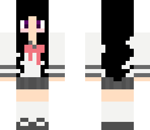 edited school girl skin