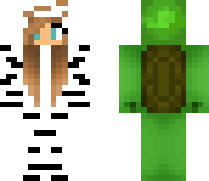 zebra turtle girl