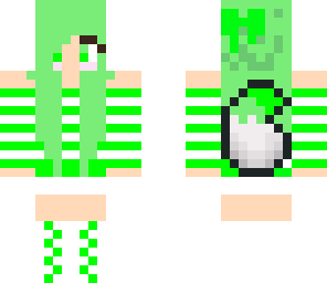 green fox girl