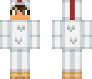 boy in a chicken suit