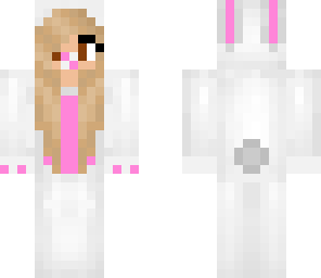 pink baby bunny girl