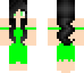 green popular dress