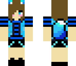 my new skin for minecraft