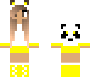 yellow panda