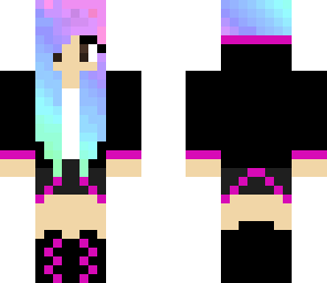 cute neon girl