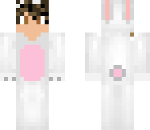 boy in a rabbit hoodie