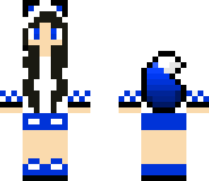 blue wolf girl