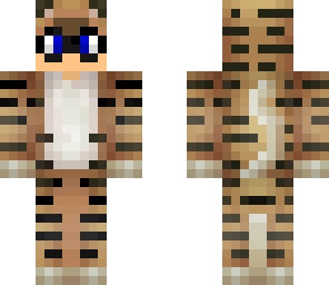 nerd tiger boy