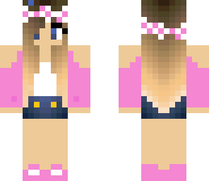 cute pink girl