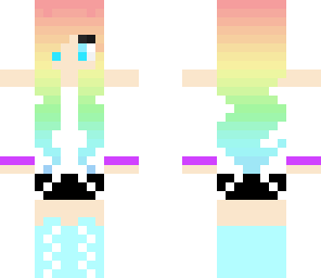 edit of pastel girl