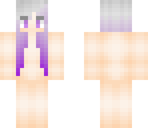 gray to purple hair base