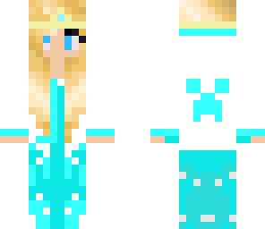 blue creeper princess fixed