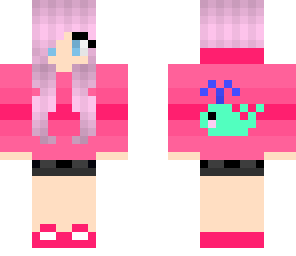stripy whale girl 