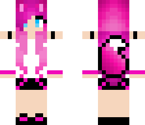 pink fox girl