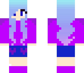purple dj girl
