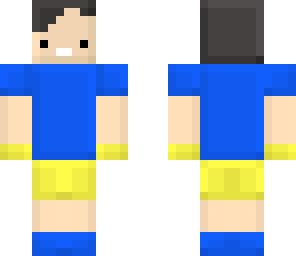 blocky sports boy
