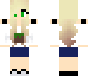 grass block girl