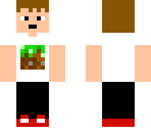 guy grass block shirt
